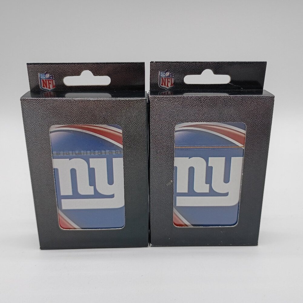 2 Sealed Playing Card Decks  New York Giants